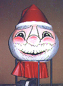 Santa Claus Clown Head